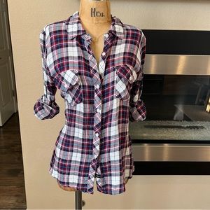Rails Plaid Button Up